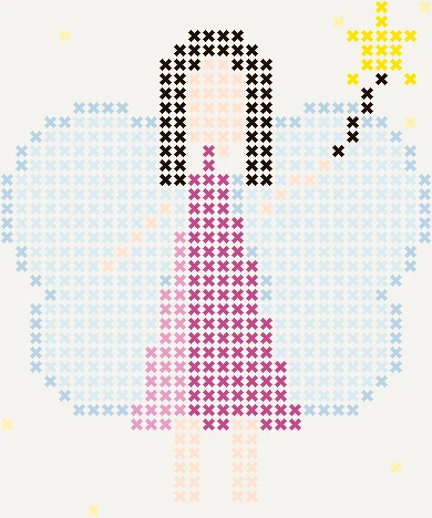 Fairy Cross Stitch Pattern preview